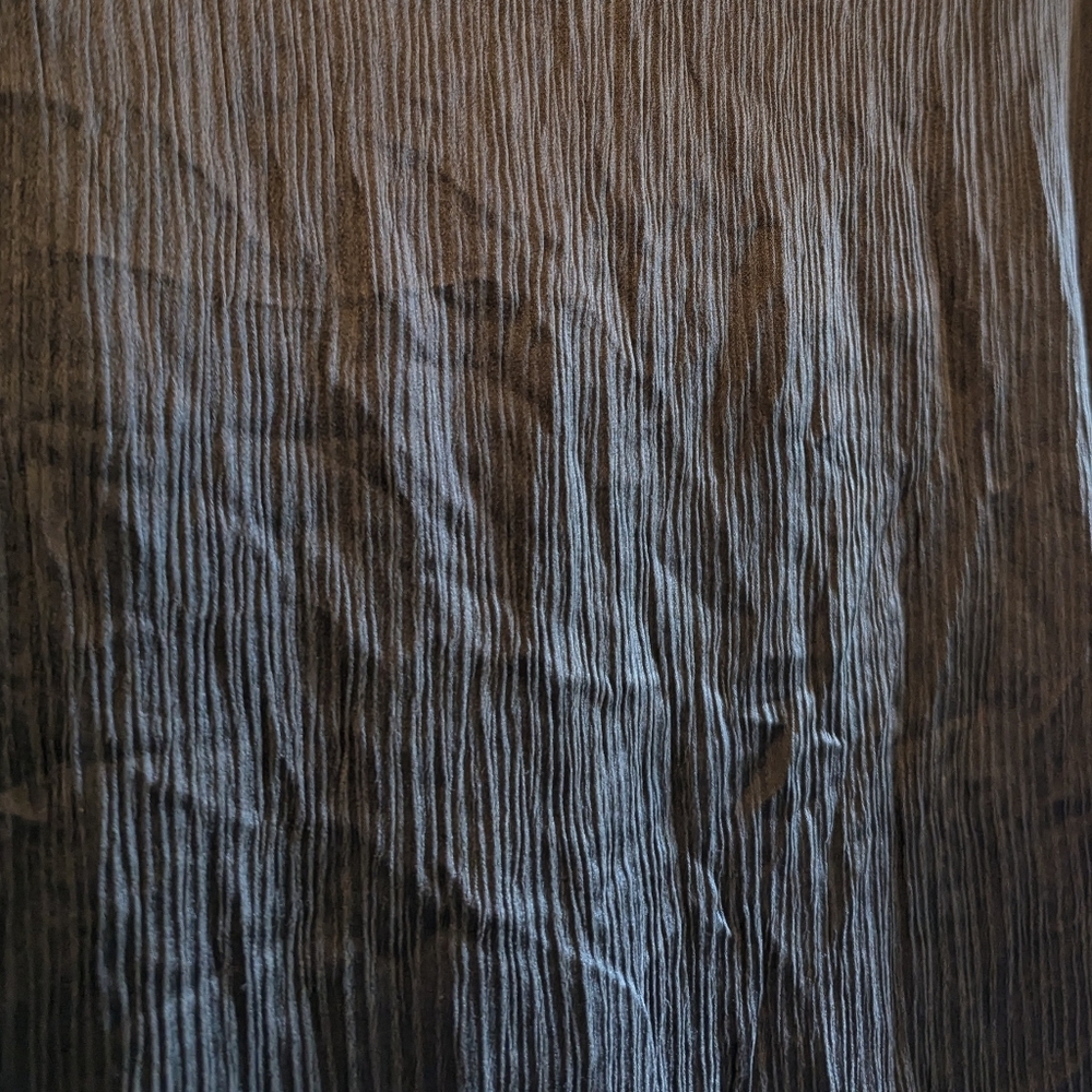 EILEEN FISHER vintage 1990's silk top jacket M - Picture 6 of 8